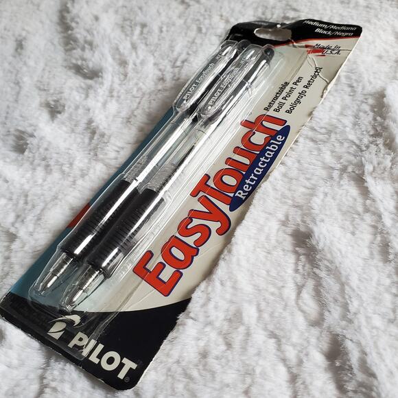 Pilot Easy Touch Retractable Ball Point Pens - Picture 3 of 4